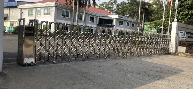 Sửa cửa cổng xếp tự động tại Biên Hòa 